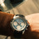 1960 Racing Chronograph, Steel / Sky Blue & Green