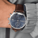 1815 Chronograph by AV86 luxury timepiece with sapphire crystal, vintage-inspired dial, chronograph function, and brown leather strap