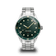 1926 At'sea, Green Turtle Vintage – 39MM vintage-inspired diver by AV86 with sapphire crystal, rotating bezel, and metal bracelet strap