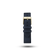 Leather (Classic) - Navy by AV86 two-piece vintage-inspired high-quality leather strap with gold-tone buckle and subtle stitching detail
