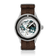 Earthrise WWF Partnership, Automatic / 2025 Edition by AV86 with automatic movement, sapphire crystal, vintage-inspired dial, and fabric strap
