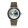 Earthrise WWF Partnership, Automatic / 2025 Edition by AV86 automatic watch with sapphire crystal, compass bezel, and textured fabric strap