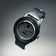 Official Newcastle United Memorabilia Watch, Carabao Cup winners 24 / 25 by AV86, featuring a minimalist black dial, sleek stainless steel case, and black leather strap in a refined, Scandinavian design.