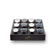 Collectors box - 12 pcs by AV86 in dark smoked oak with brass logo and 12 grey suede pillows for watch display