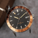 1970 Haagen GMT Automatic, Swiss Made by AV86 luxury GMT watch with vintage-inspired dial, sapphire crystal, and burgundy-gold bezel