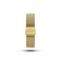 Mesh Band - Gold by AV86 two-piece gold plated strap with signature bow logo detail on buckle, interchangeable design