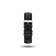 Leather - Black Croco strap by AV86 with high-quality two-piece leather construction and stainless steel pin buckle engraving