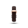Butterfly Clasp - Brown Croco by AV86 crafted from high-quality brown croco leather with rose gold plated butterfly clasp for refined durability