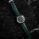 1988 Flyback, Chronograph - Limited Edition by AV86 automatic chronograph with sapphire crystal and leather strap on dark marble background